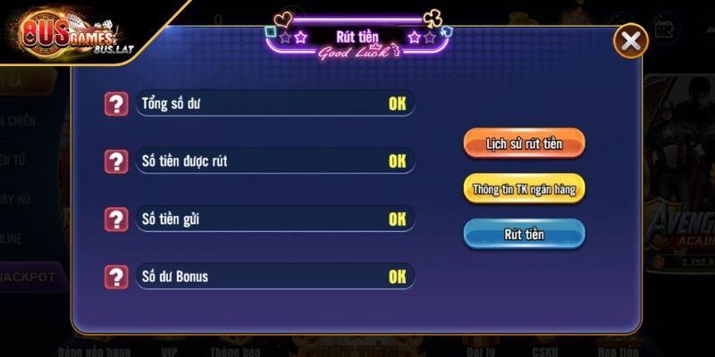 8US - Cổng Game Bài Đổi Thưởng Xanh Chín Và Đẳng Cấp 20 Mọi giao dịch nạp – rút tiền ở đây đều bảo mật tối ưu